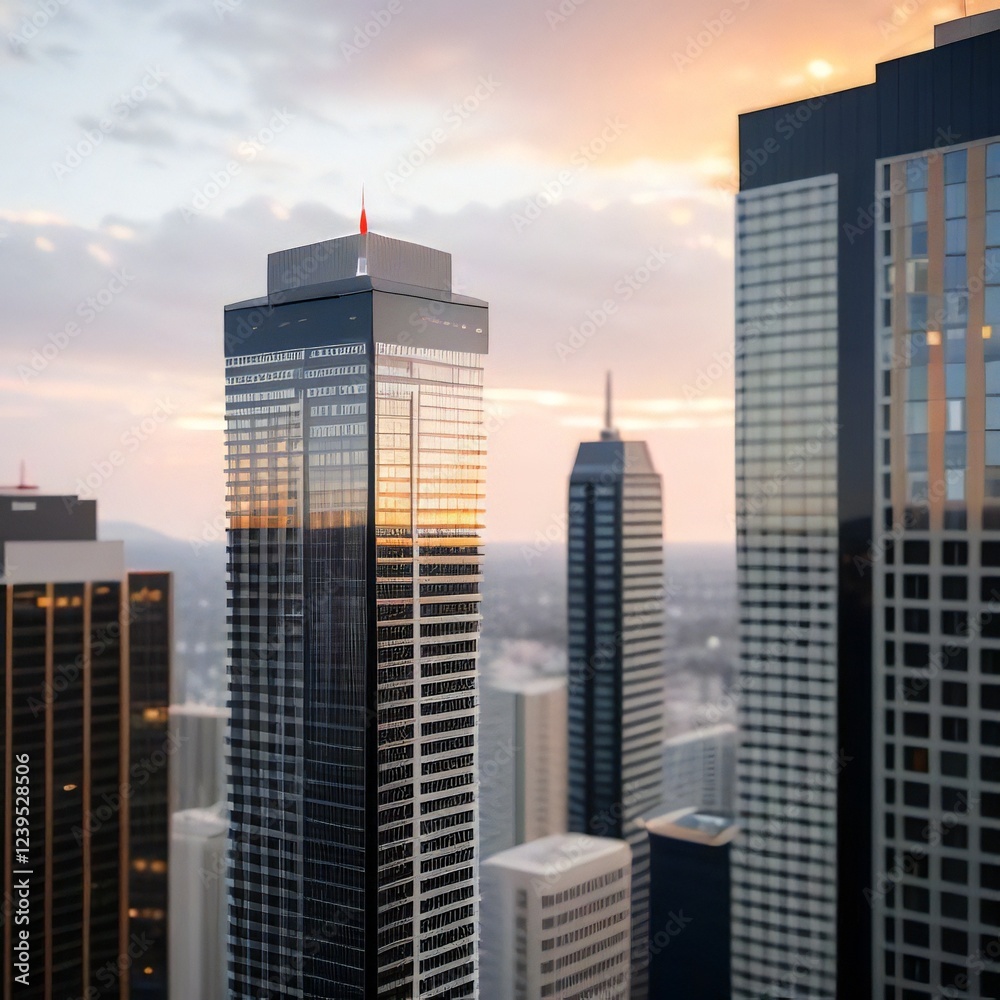 Fototapeta premium Modern Buildings 