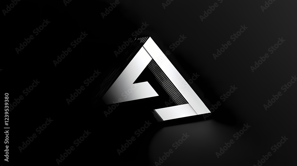 The journey of artificial intelligence logo design from concept to brand integration. Typography Integration. Illustration