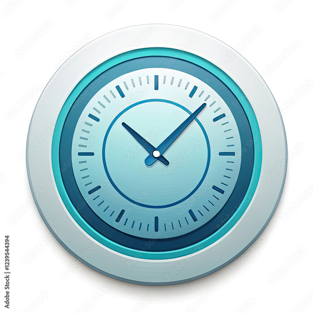 wall clock isolated on white wall clock isolated on white