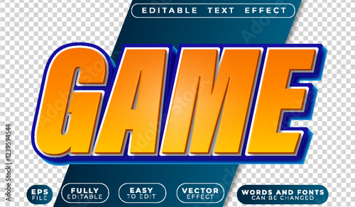 Game Gamer Play Joystick Fully Editable Vector Text File