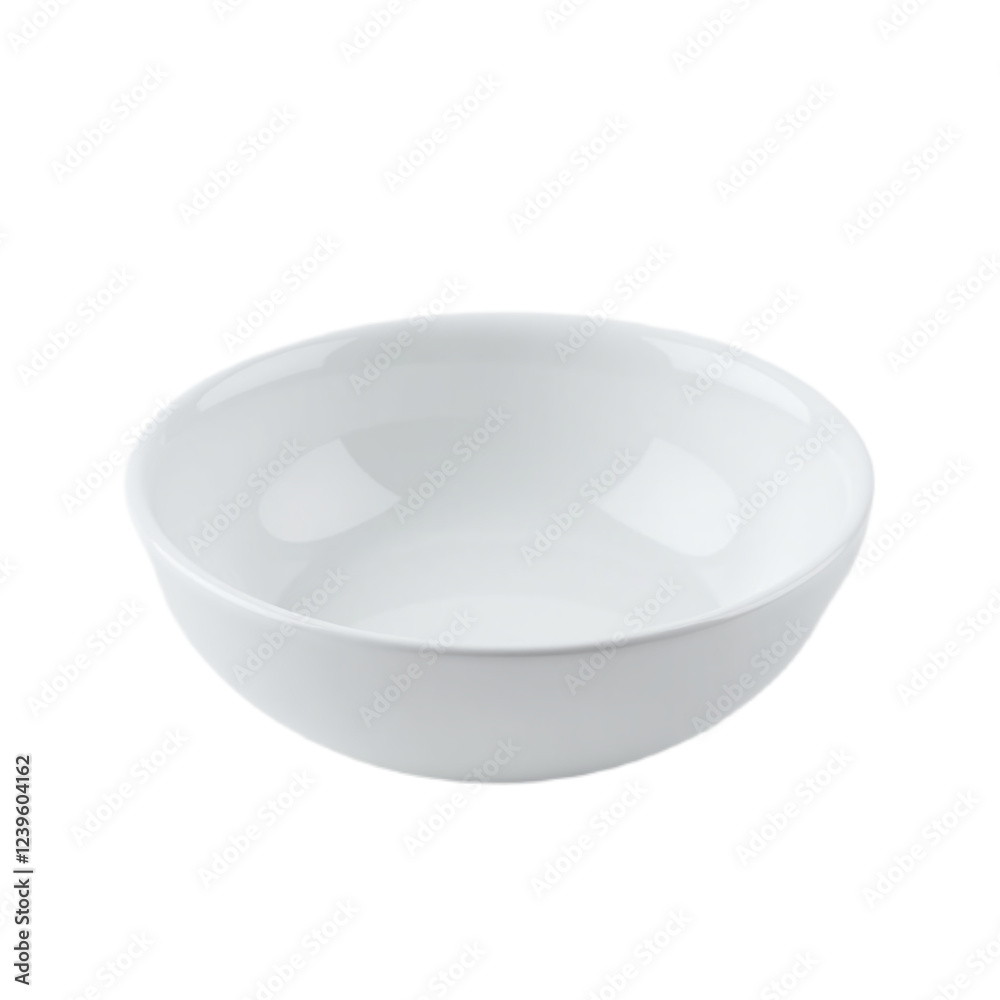 Image of a clean, empty white ceramic bowl on a black background. Image of a clean, empty white ceramic bowl on a black background.