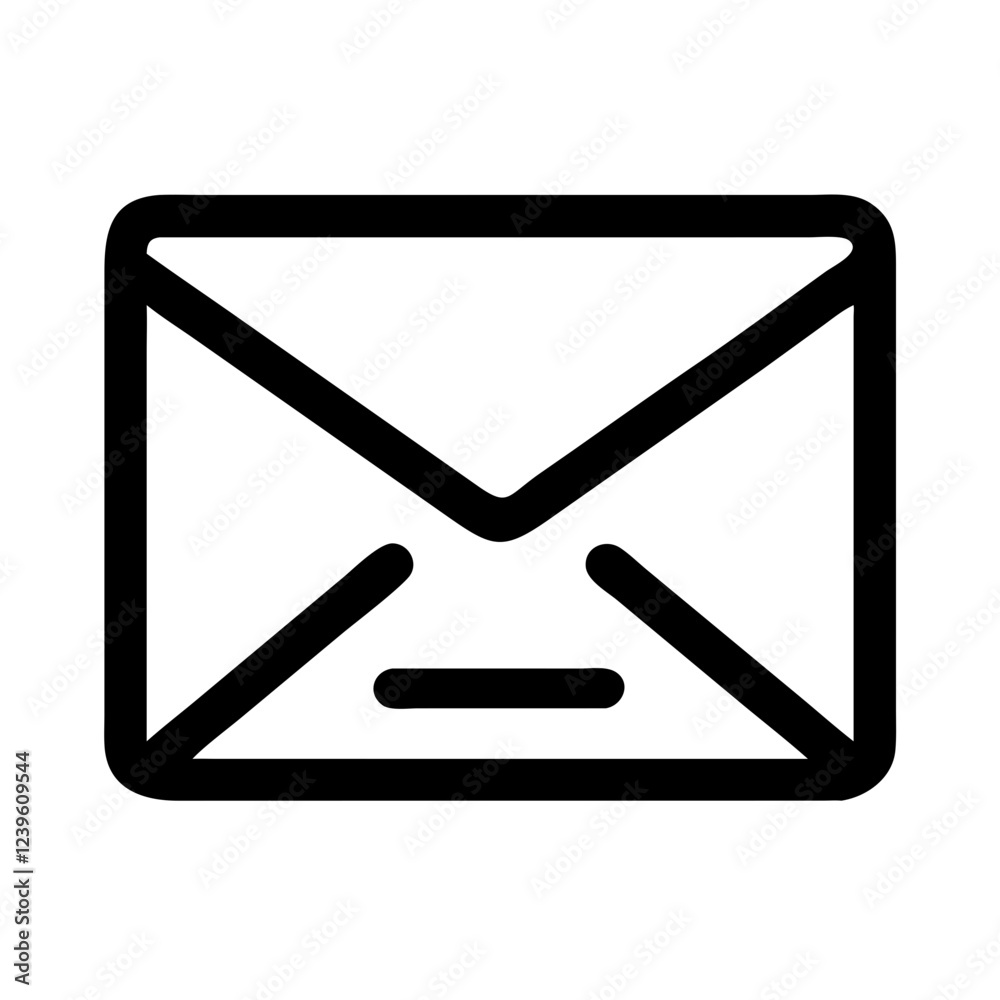 Minimalist Envelope Icon: Clean, Modern Design for Websites and Apps. Perfect for email, messaging, Minimalist Envelope Icon: Clean, Modern Design for Websites and Apps. Perfect for email, messaging,