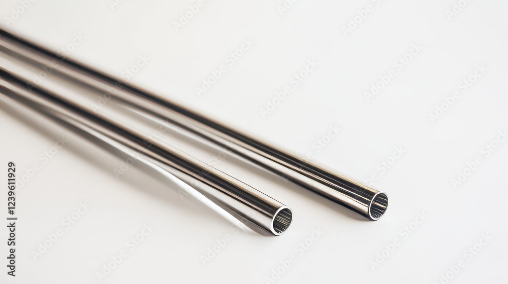 Reusable metal straw