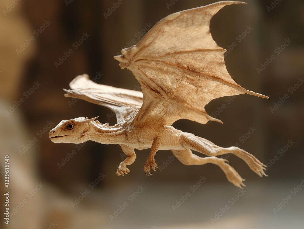 Fototapeta premium Dragon volant