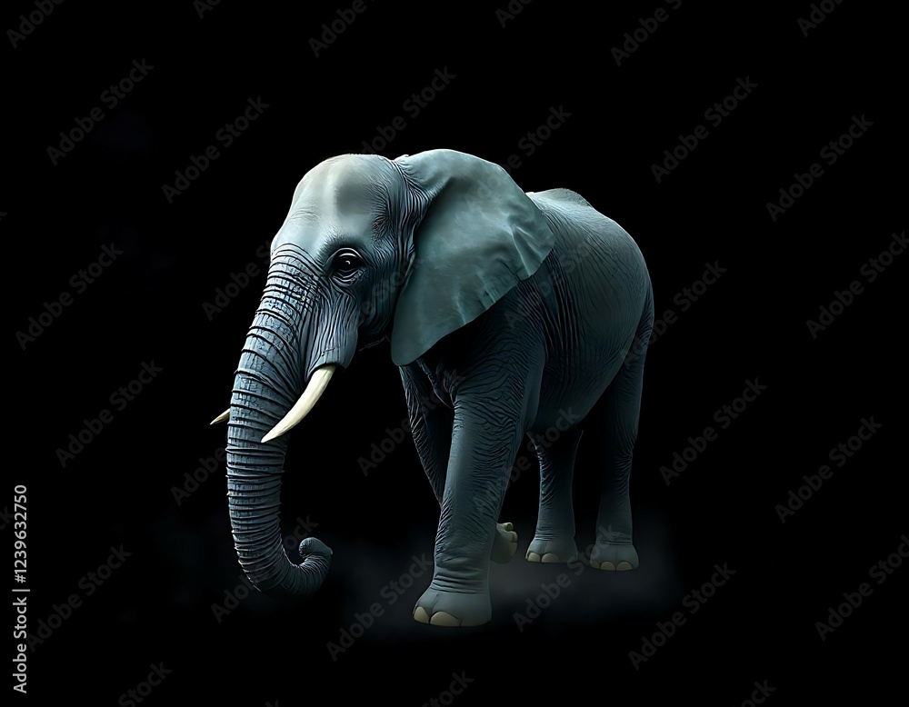 Fototapeta premium elephant big animal