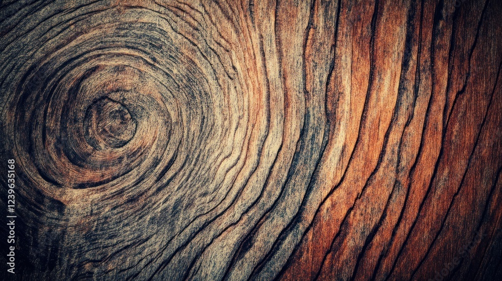 Intricate Wood Grain: A Close-Up Study of Rustic Texture Intricate Wood Grain: A Close-Up Study of Rustic Texture