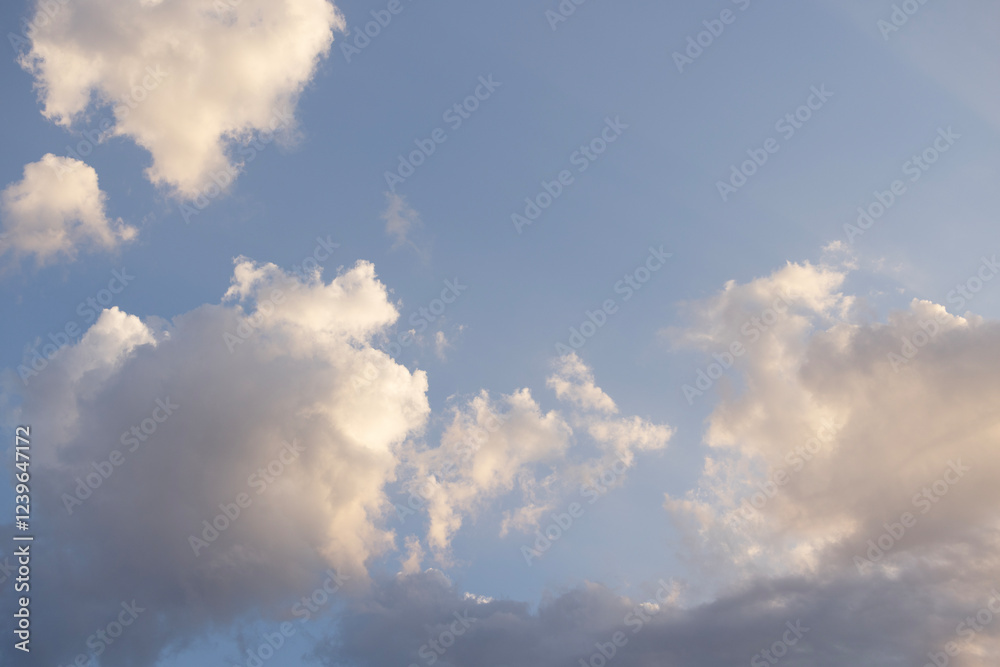 Sky replacement golden sunset clouds blue Sky replacement golden sunset clouds blue