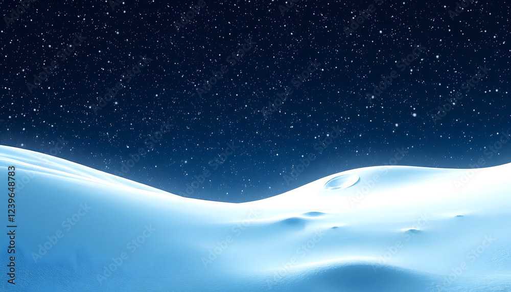 Fototapeta premium winter space of snow , with white tonespng
