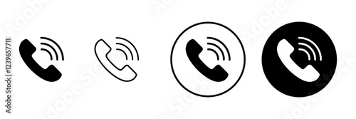 Call icon vector. telephone sign and symbol. phone icon. contact us