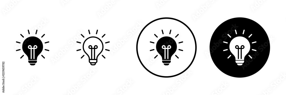 Lamp icon vector. Light bulb sign and symbol. idea symbol. Lamp icon vector. Light bulb sign and symbol. idea symbol.