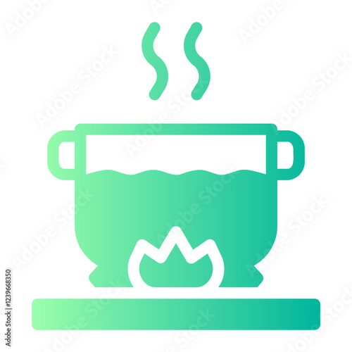 boiling water