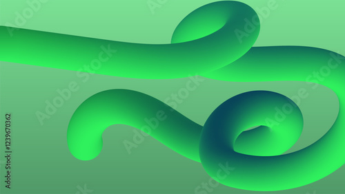 abstract background with fluid and liquid shapes futuristic banner design in a modern style, curved 3D lines