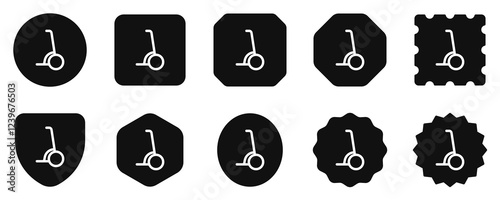 Editable segway scooter vector icon. Vehicles, transportation, travel. Part of a big icon set family. Perfect for web and app interfaces, presentations, infographics, etc