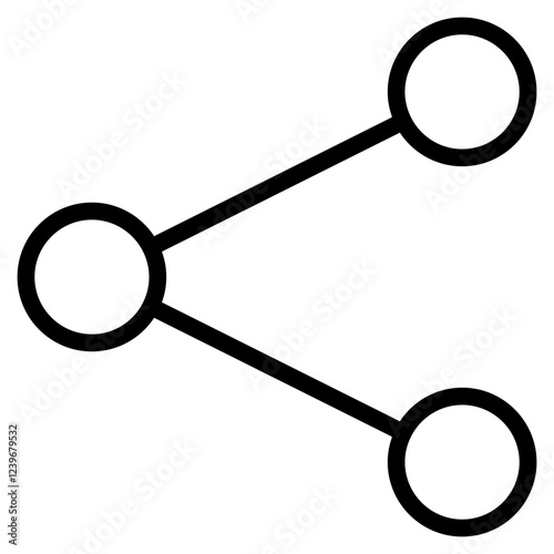 Share Icon Enhance user interaction with this intuitive share icon. Essential for social media and content sharing