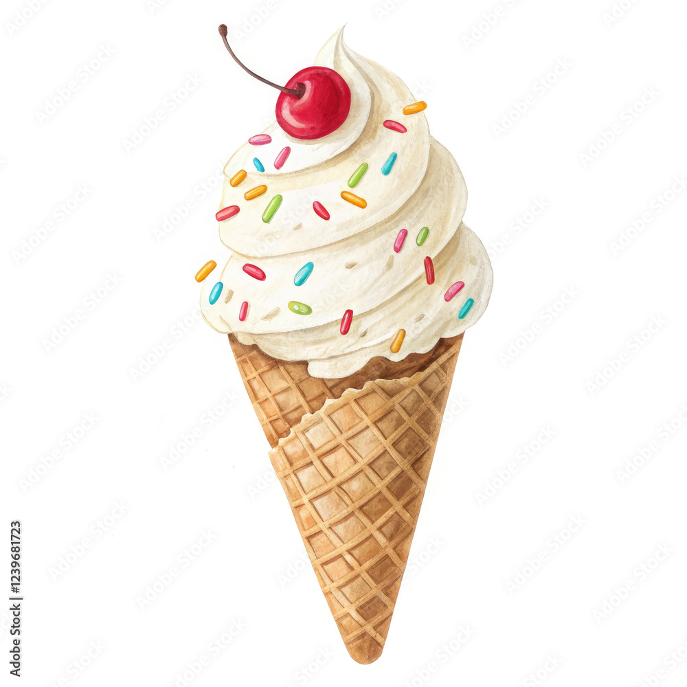cherry ice cream cherry ice cream
