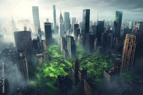 Metropolis Enveloped in Fog...