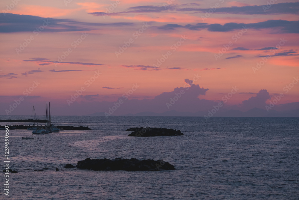 Dusk in Ischia Dusk in Ischia