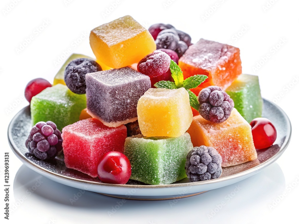 Frozen Fruit Cube Delight