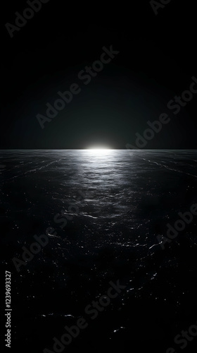 Dark Water Surface Reflects...