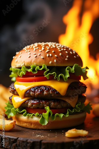 Cheese Lover’s Dream – The Perfect Burger Moment