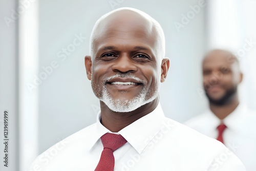 Confident Businessman Smile...