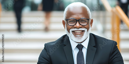 Portrait of a Smiling Senio...