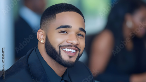 Portrait of a smiling man i...