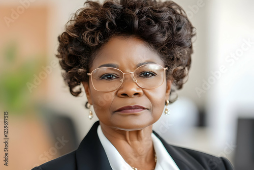 Portrait of a Confident Sen...