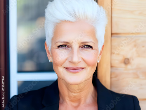 Confident Mature Woman with...