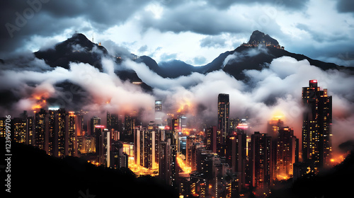 Cityscape Illuminates Throu...