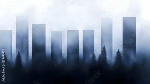 Abstract Cityscape Meets Na...