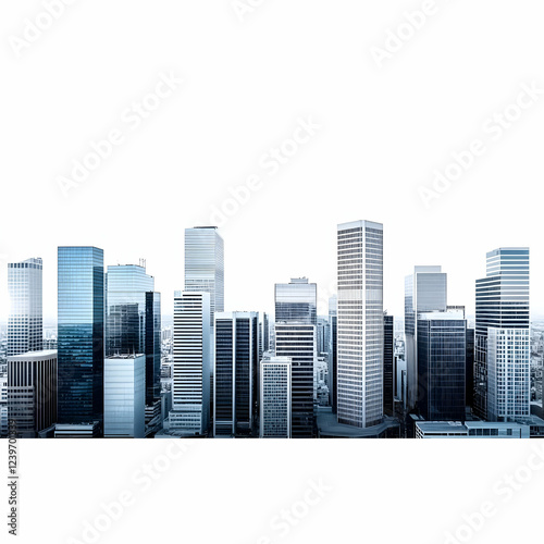 Modern Cityscape with Skysc...