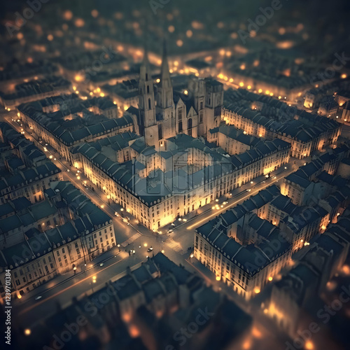 Gothic Cathedral Dominates ...