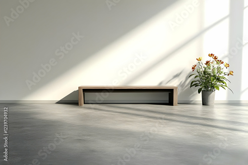 Modern Minimalist Interior ...