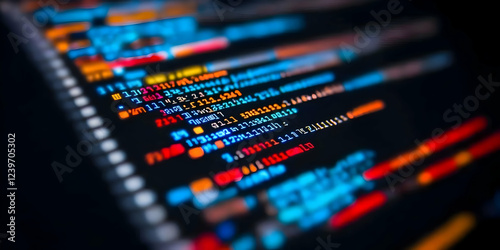 Colorful Programming Code D...