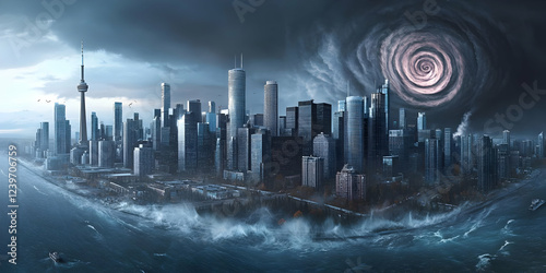 Coastal City Faces Approach...