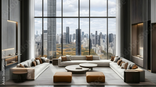Modern Living Room Interior...