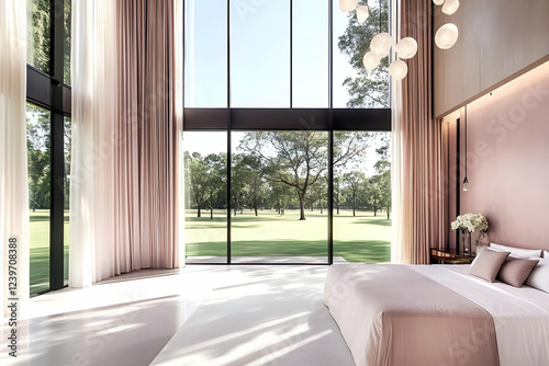 Modern Bedroom Interior wit...