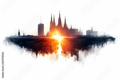 Cityscape Silhouette Meets ...