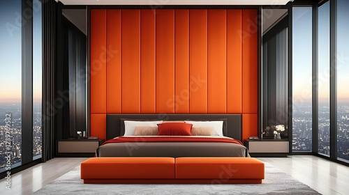 Modern Bedroom Interior Des...