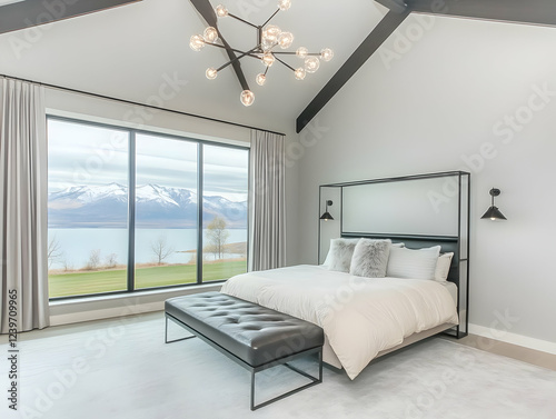 Modern Bedroom Interior Des...