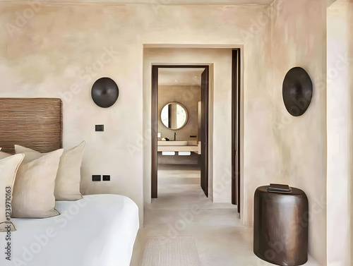 Modern Minimalist Bedroom I...