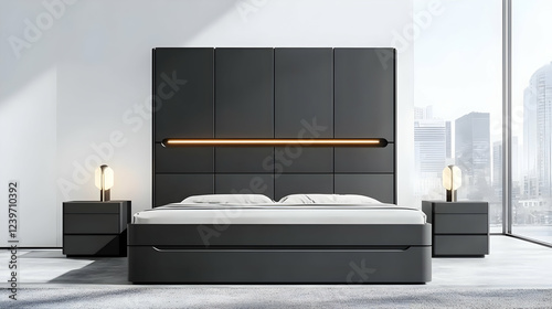 Modern Bedroom Interior Des...
