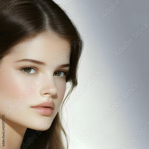 Portrait of a Beautiful Gir...