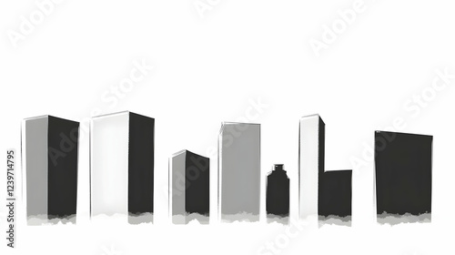 Abstract Cityscape Illustra...
