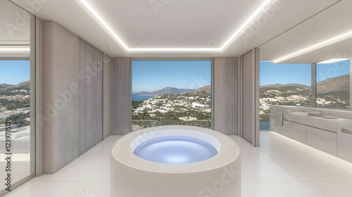 Modern Bathroom Interior De...