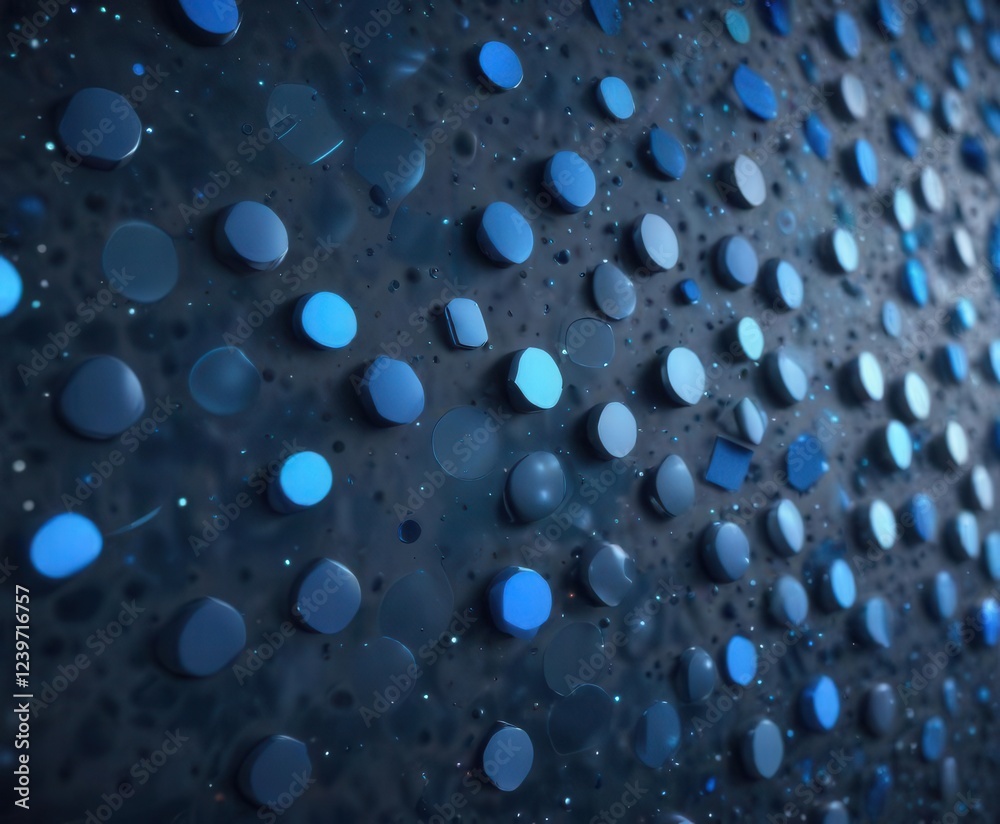 Digital blue dots background with geometric shapes , shapes, digital, abstract Digital blue dots background with geometric shapes , shapes, digital, abstract