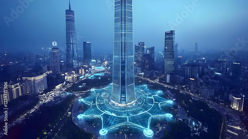 Futuristic Cityscape Showca...