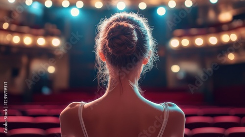 A Ballet Dancer's Dream: Backstage Beauty in a Theater