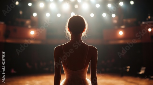 A Ballerina's Solitude: Backstage Before the Curtain Rises